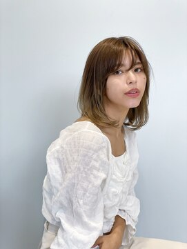ニューヨーク 桂川店(NEWYORK) 髪質改善ナチュラルストレート(20代30代40代50代白髪ぼかし)