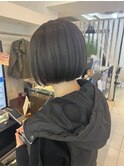 丸みミニボブ