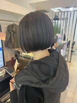 ヘアアンドデイスパ アグー(hair&dayspa AGU) 丸みミニボブ
