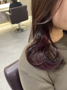 アヴァンス 江坂店(AVANCE.) インナーカラーピンク