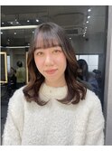 韓国レイヤー/韓国風/ボブ/髪質改善/黒髪/ブリーチなし〔池袋〕