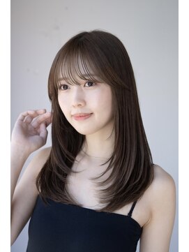 エインアンリー 明治神宮前(AIN.ANLY.) レイヤーカット/顔まわりレイヤー/顔まわりカット/前髪カット