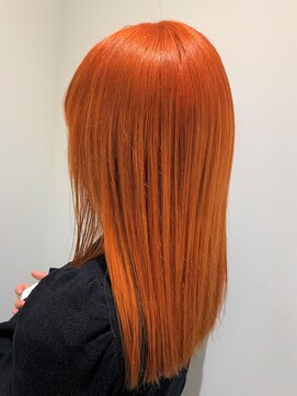 アズールサン 草加西口店(azule-sun) ダブルカラー,オレンジ,ケアブリーチ【草加】