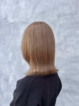 レガロヘアアトリエ(REGALO hair atelier) 大人ベージュ/外ハネレイヤー【水戸/茨城】