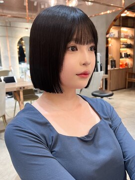 ロンド エスポワール 錦糸町(Lond espoir) 【北澤華】小顔シースルー前髪黒髪ボブルフ