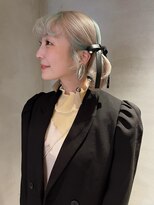 ペレ 梅田(PELE) 黒髪/ボブルフ/ネビージュ/小顔/ワンレン/梅田/髪質改善/前髪