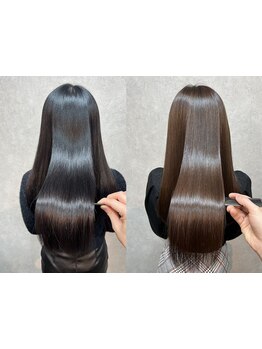 髪質改善トリートメントで憧れの美髪へ♪傷んだ髪の毛を内側から改善し、憧れのうるツヤヘアへ☆