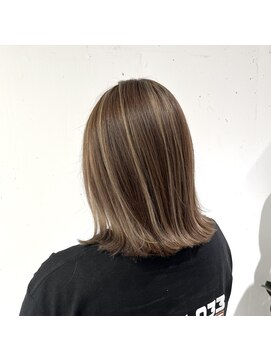 ジードットヘアー(g.hair) highlight color×ash beige