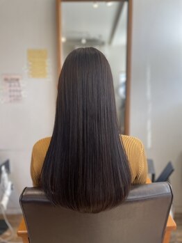 シルフ 東小金井店(sylph)の写真/【東小金井駅3分】1人1人の髪質に合わせて縮毛矯正/ストレートを施術◎うねり・クセ毛もSylphにお任せ☆
