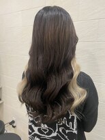 グランディールヘアデザイン(grandir hairdesign)&nbsp;エクステでイヤリングカラー！-Yurika-