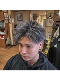 いかつめツイストパーマ