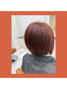 ヘア ポジション HAIR Position 大館西店 大人可愛いピンクベージュ