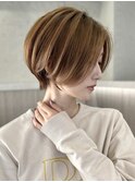 前髪なしショートヘア　40代50代60代［＃渋谷駅］#31
