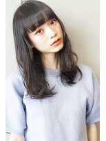 ガリカ 両国(Gallica) ☆ セミロング 似合わせレイヤー 暗髪グレージュ ☆