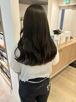 ユーフォリア 青山(Euphoria)&nbsp;【担当きょうこ】大人美人艶カラー小顔カット透明感オリーブ