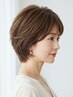 【平日限定】ワントーン明るい色も◎カット+白髪ぼかしカラー+トリートメント