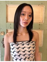 ランプ 代官山(the lamp)&nbsp;シャープレイヤー透明感ココアブラウン小顔くびれミディオリーブ