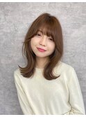 黒髪カタログ/クラゲヘアー/オリーブグレー/三鷹