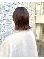 ラミ(L'ami)&nbsp;《吉田丞》外はねくびれボブ/チョコレートブラウン