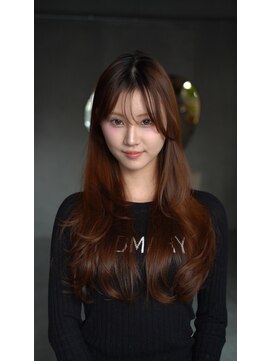 レノラ 本町(LENORA) デジタルパーマフェミニンフェザーパーマミディアム小顔カット