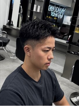 グルーマーズトウキョウ(GROOMER/S TOKYO) men's/メンズ/スパイキーショート/フェード/ニュアンスパーマ