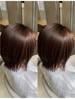 アンチ(ANTI)&nbsp;【W美髪矯正】ツヤ髪酸性ストレート/髪質改善/ハッシュボブ