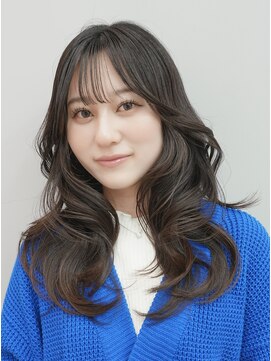 クム(kumu) 大人美人◎艶髪グレージュレイヤーロング韓国風