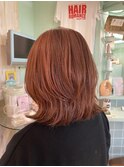 春夏おすすめ！一気にオシャレに！暖色オレンジカラー