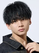 オーシャントーキョー 原宿(OCEAN TOKYO) メンズショートソフトツイストスパイラルパーマラウンドマッシュ