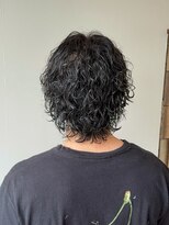 フラッシュパック(FLASH PACK)&nbsp;サーフカール/スパイラル/波巻き/メンズミディアムパーマ