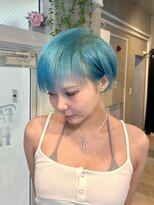 ファブルヘア(FABLE HAIR) light blue cyan
