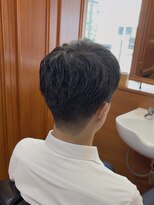 ミリオンバックス 神田店(Million Bucks)&nbsp;刈り上げマッシュ/ダウンバング/メンズ/メンズカット