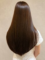 ビューティシモ 川越(Beautissimo)&nbsp;縮毛矯正 髪質改善トリートメント 艶髪 ブラウンベージュ