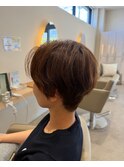 ナチュラルショートショートスタイル
