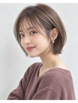 エイプリル 府中(APRiL)&nbsp;30代硬毛｜丸みを残した柔らかショートボブ