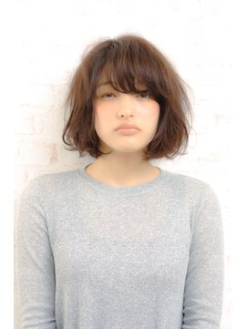 マティス 表参道(matiz) ニュアンスカールが可愛いボブスタイル