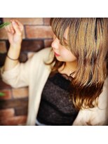 ヘアリゾートエーアイ 西日暮里店(Ai)&nbsp;ダークルーツベージュカラー