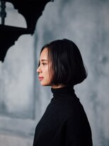 ヘアアンドリラクゼーション シャッセ(Hair&Relaxation SASE)&nbsp;大人クールなダークボブ