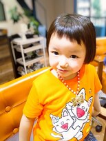 キー ヘアーアンドビューティーサロン(Kii hair&beauty salon)&nbsp;ポイントバングキッズガール