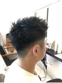 メンズフェード風ショート