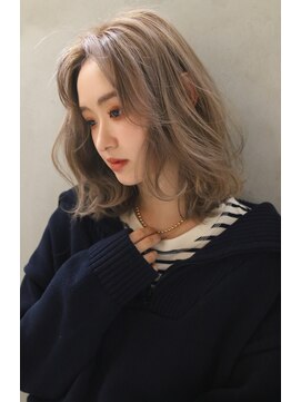 ブラン 天王寺(Blanc) 【Blanc】ヘーゼルベージュ_ハイライトカラー006