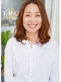 【TRUNK Hair Design 西本】無造作ミディアム