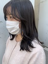 ロイジー(roijir)&nbsp;【roijir 表参道】顔周りcut×アッシュグレージュ