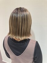 ヘアーアンドメイク アンジュ 中野店(Hair&Make ange) シャドールーツ×ベージュ