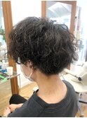 MEN'S HAIR &nbsp;センターパート　ツイストスパイラル　韓国マッシュ