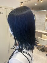 シャルムヘアー(charme hair) ブルーヘアカラー