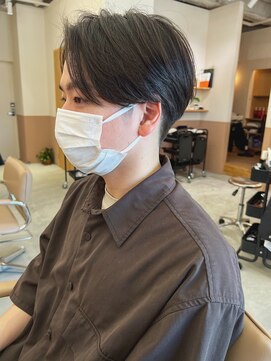 ボトル(bottle) メンズセンターパート