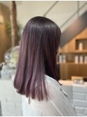 紫グレージュ