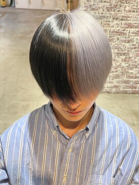 リアンバイアリュール(Lian by Allure) 【Lian by Allure】小田桐 潤 ホワイトブラックセクションカラー