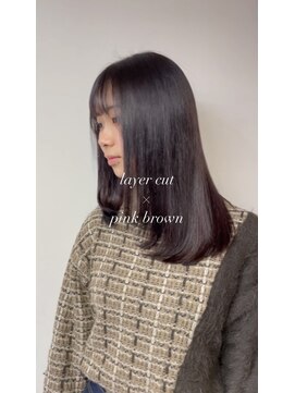 リラ バイ クオーレ(LIRA by CUORE) 顔周りレイヤー×透明感カラー